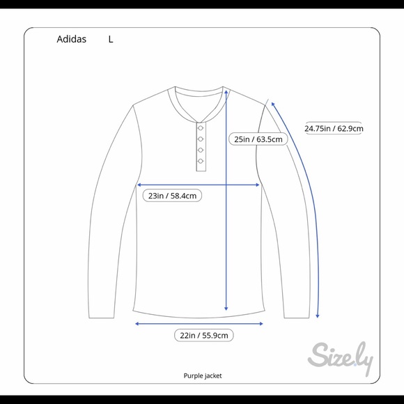 Adidas Purple & Lilac ClimaLite 1/2-Zip Jacket - Picture 7 of 7